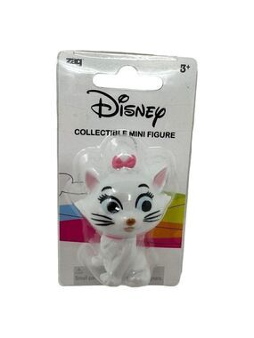 Disney Collectible Mini Figure Marie Aristocats Figurine Cake Topper Toy Gift